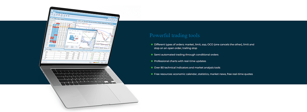 Powerful trading tools