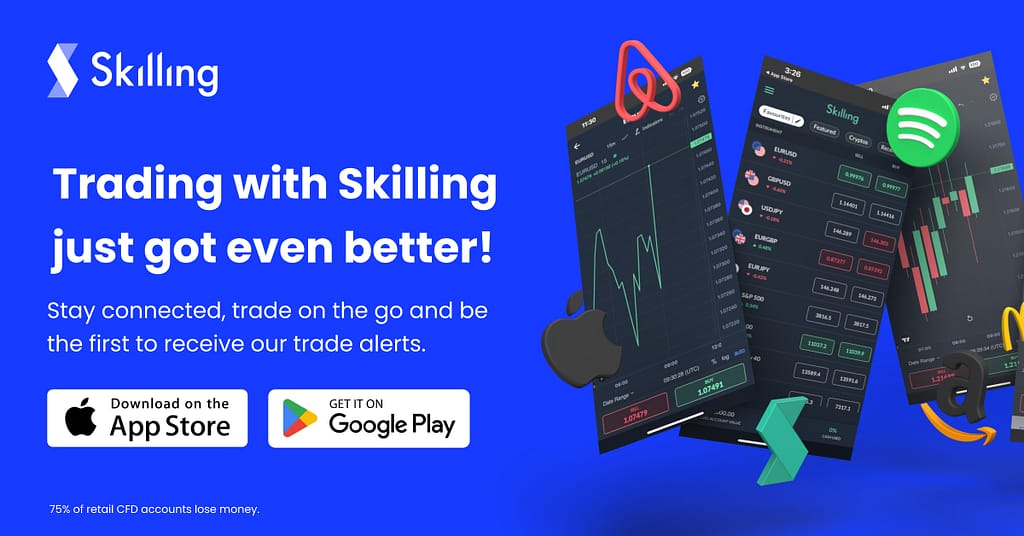Skilling on Appstore and Google Play