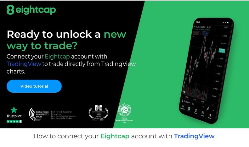 How to connect Eightcap account with Tradingview