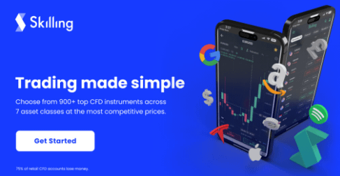 Trade made simple by Skilling