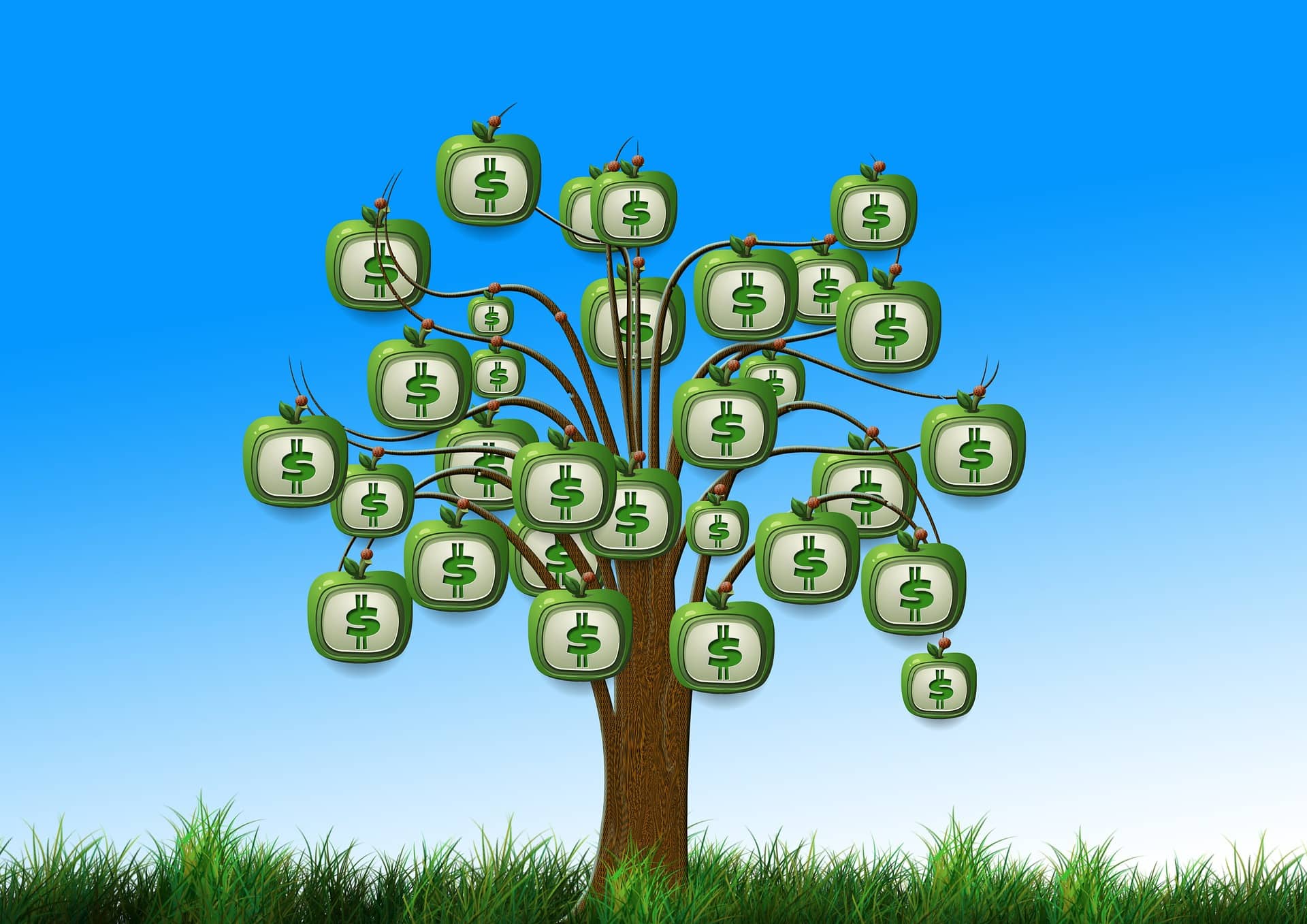 Dollars in the tree