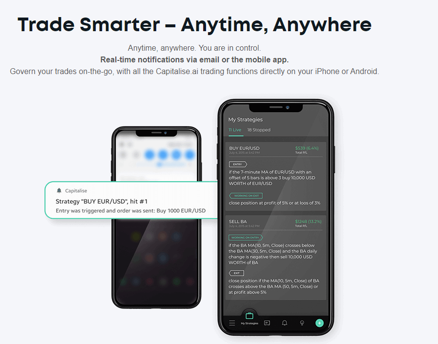 Trade Smarter Anytime and anywhere